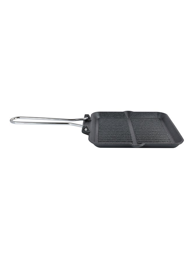 Cast Iron Chargriller Black/Silver 24cm - Image 4