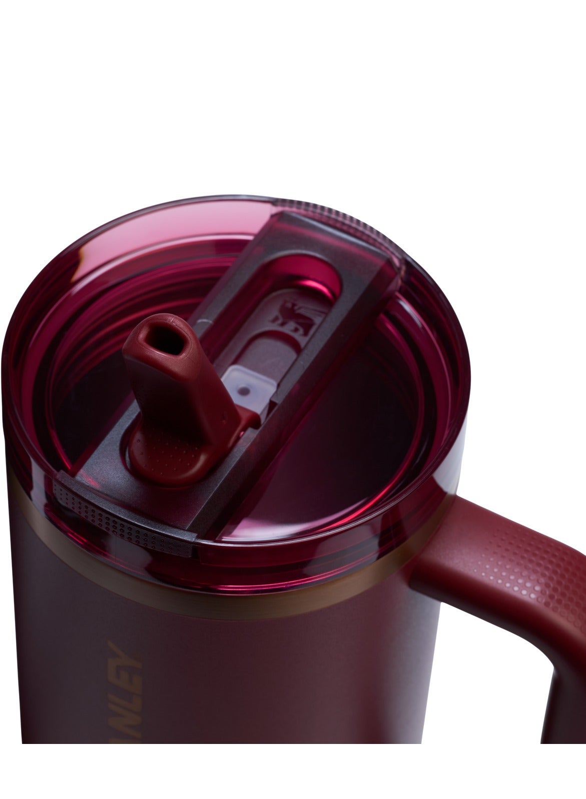 Quencher ProTour Flip Straw Tumbler with Leakproof Lid 40 oz | Built-In Straw & Handle | Cupholder Compatible for Travel | Insulated Stainless Steel Cup | BPA-Free - Image 3