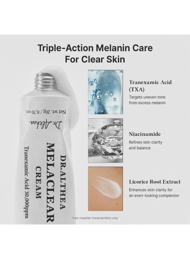 Dr.Althea Melaclear Cream | Refine Uneven Skin Tone with Niacinamide & Tranexamic Acid (TXA) | Face Moisturizer for Dark Spot & Hyperpigmentation Care - Image 3