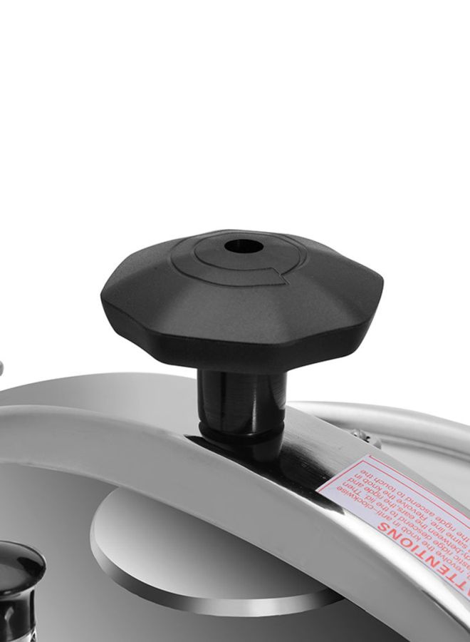 Aluminum Multi-Safety Device With Cool Touch Handles Pressure Cooker Silver 9Liters - Image 6