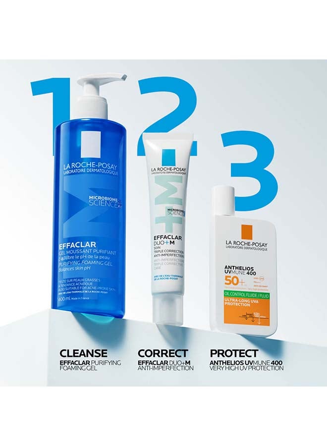 Effaclar Purifying Foaming Gel Cleanser; Acne Face Wash For Women/Men; Dermatolo