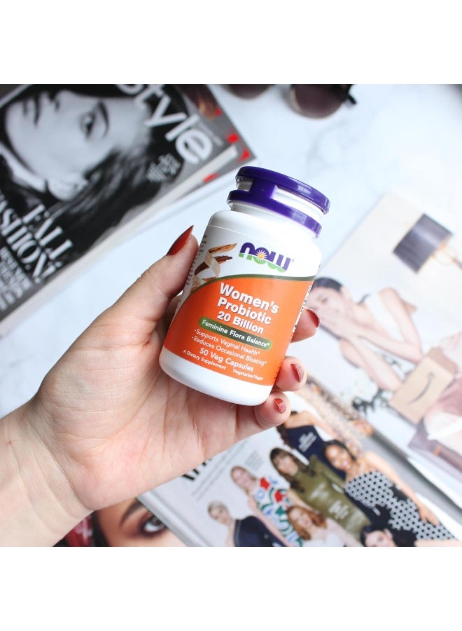 Women's Probiotic 20 Billion 50 Veg Capsules