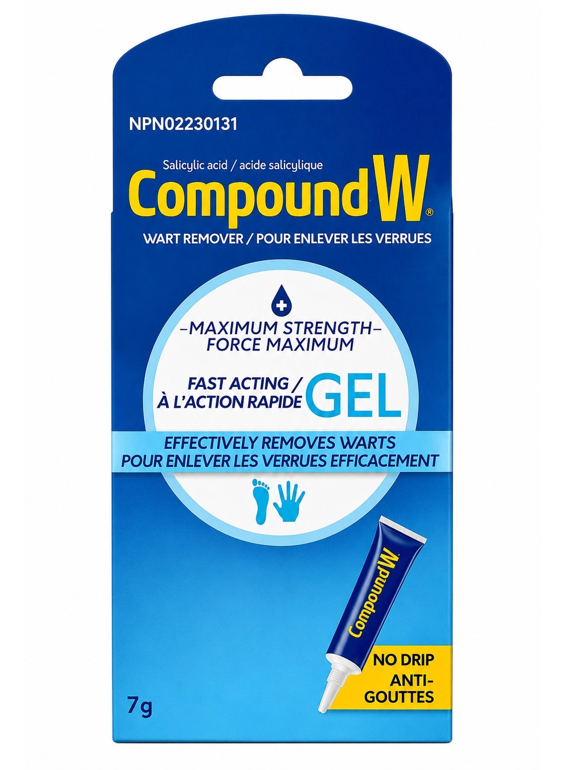Compound W Wart Remover Maximum Strength Fast Acting Gel (7g)