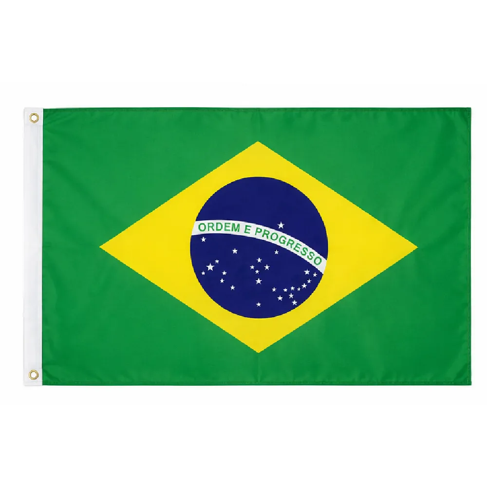 Brazil Football Fan Scarf, World Cup 2026 Supporter Scarf for Brazil National Te