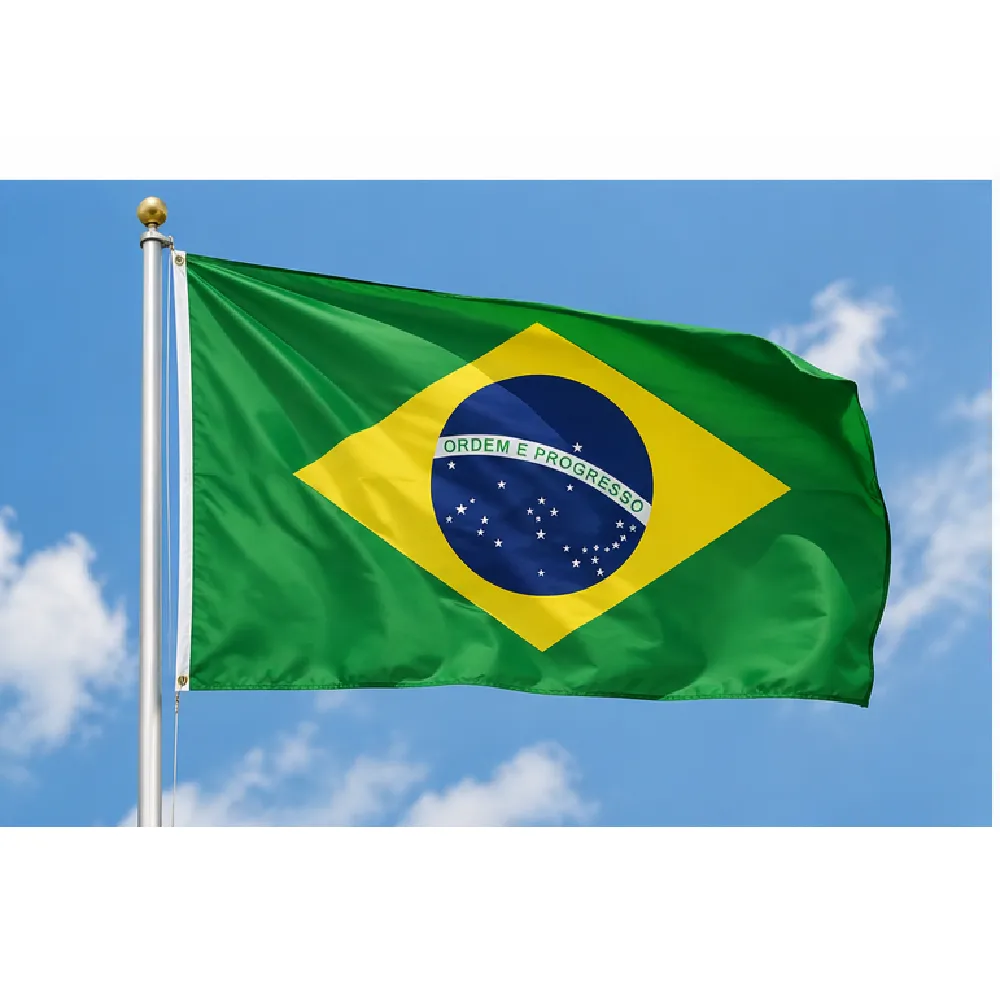 Brazil Flag 60x90 cm, Brazilian National Flag for World Cup 2026, Indoor & Outdoor Celebration Flag - Image 2
