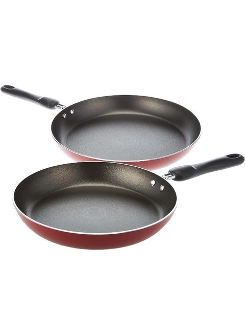 Classique Square Breakfast Pan Red 28cm
