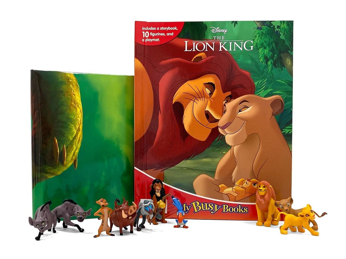 Disney Lion King My Busy Books - Storybook, 10 figurines, playmat - Image 2