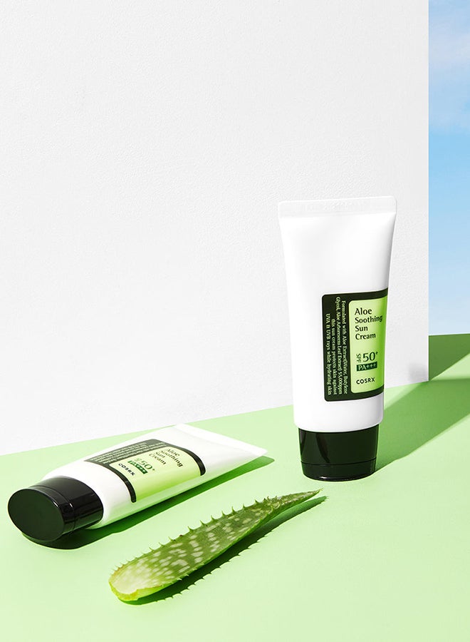 Aloe Soothing Sun Cream 50ml - Image 4