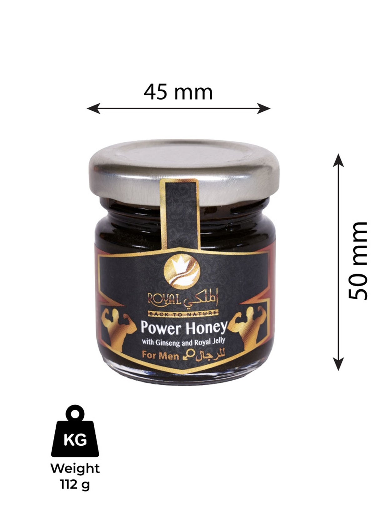 Power Ginseng Natural Honey And Royal Jelly For Men 50g - Image 6