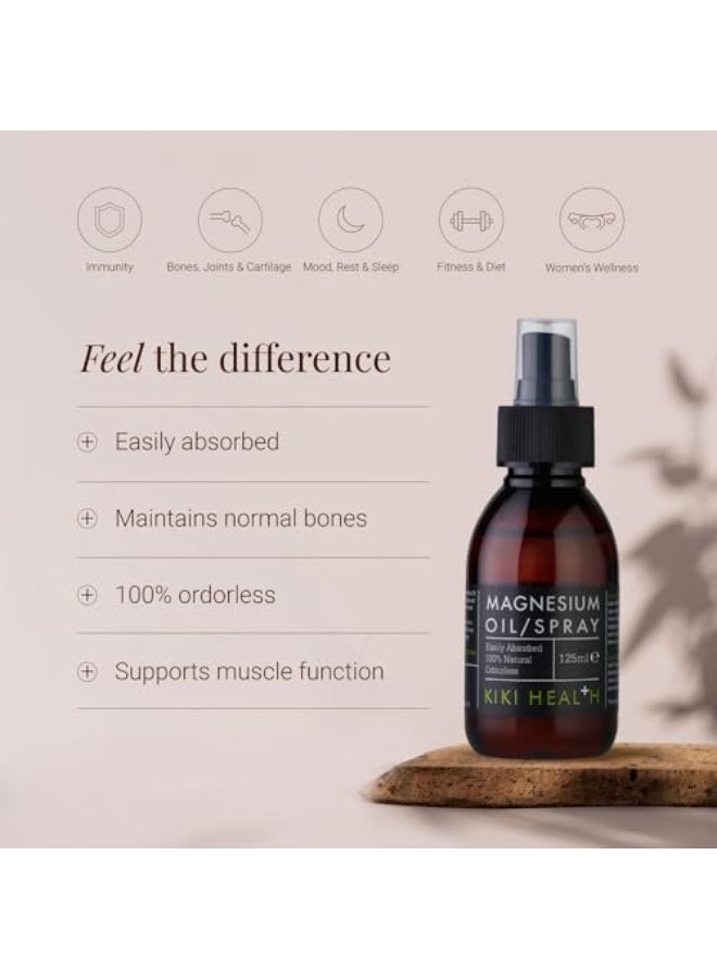Magnesium Oil Spray Odorless Easily Absorbed 100% Natural 125Ml - Image 4