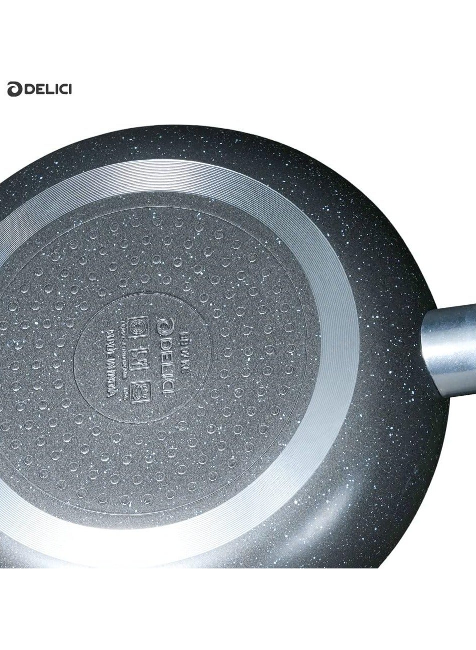 Non Stick Frying Pan 20CM – Granite Coated Cookware Fry Pan, PFOA-Free, Inductio