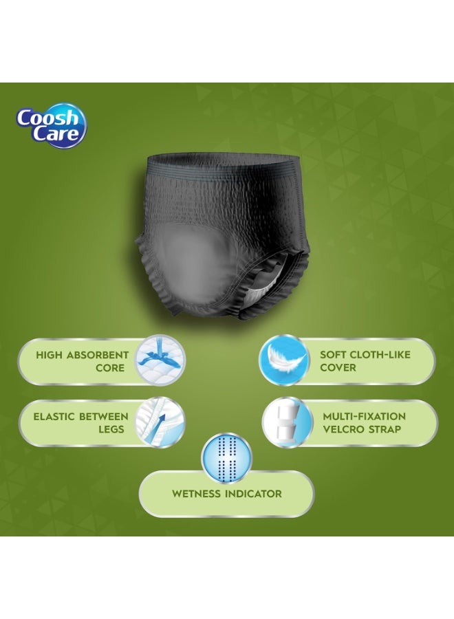 Disposable Underwear, Maximum Absorbency Adult Pull-Up Briefs (12 Count), Super Soft Cover, Leakproof Protection, Comfortable & Secure Fit for Incontinence Care (MEN - S/M) - Image 5
