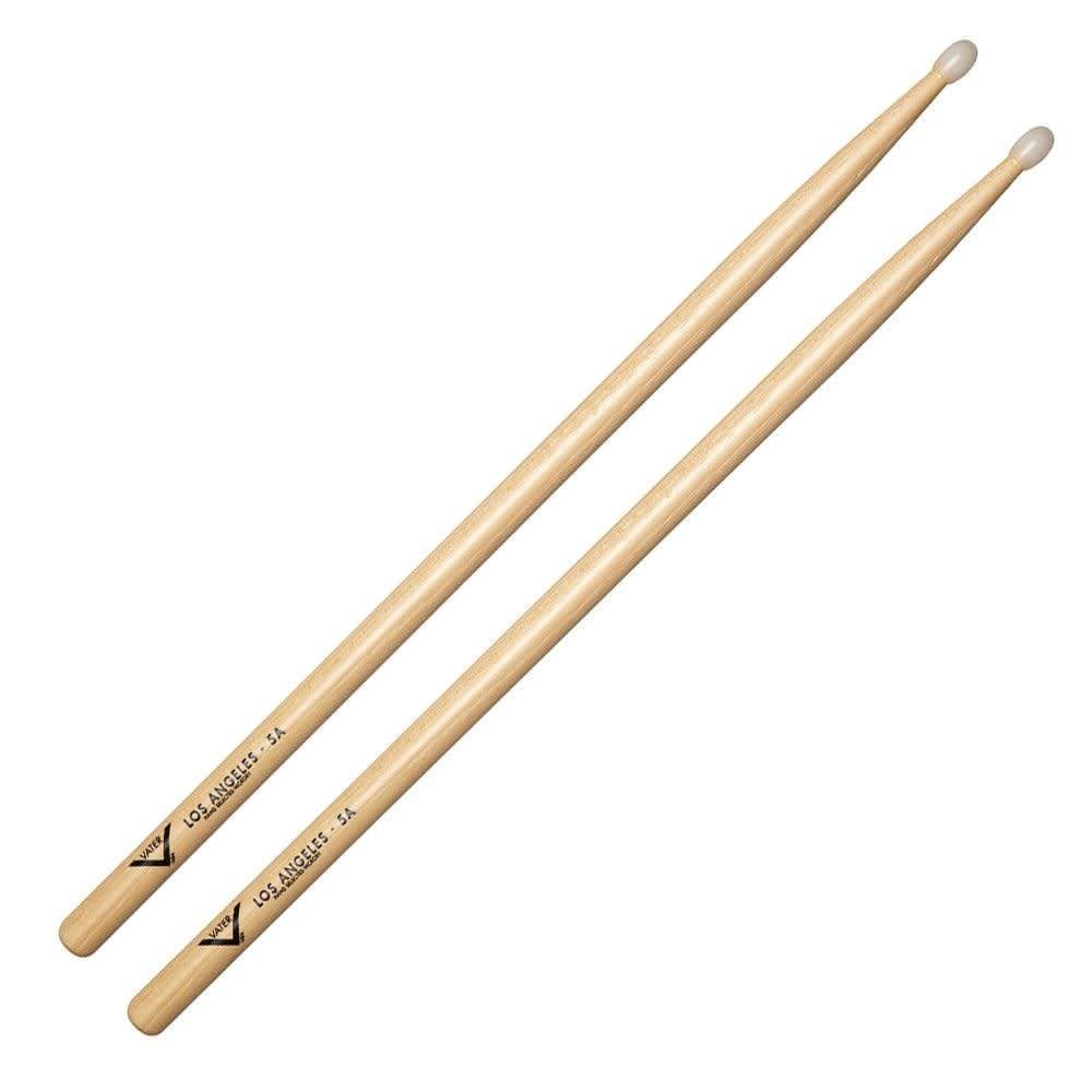 Vater 5A Nylon Tip Hickory Drum Sticks, Pair - Image 2