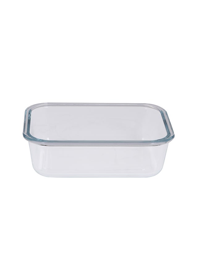 2-Piece Glass Container Set Green/Clear - Image 2