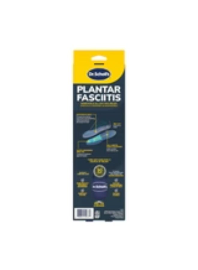 Plantar Fasciitis All-Day Pain Relief Orthotics with Arch SupportMen's Size 8-13 Foot Support Insoles - Image 3