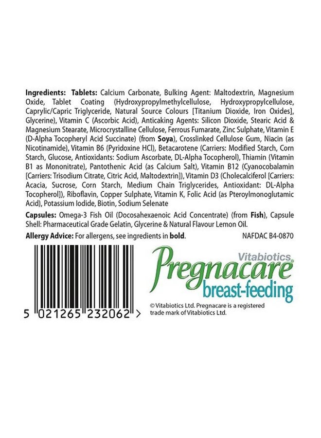 Pregnacare Breastfeeding MultiVitamins Dual Pack 84 Tablets/ Capsules