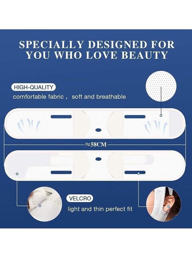Breathable Face Slimming Strap, Face Lift Strap, Reusable Face Lifting Bandage P