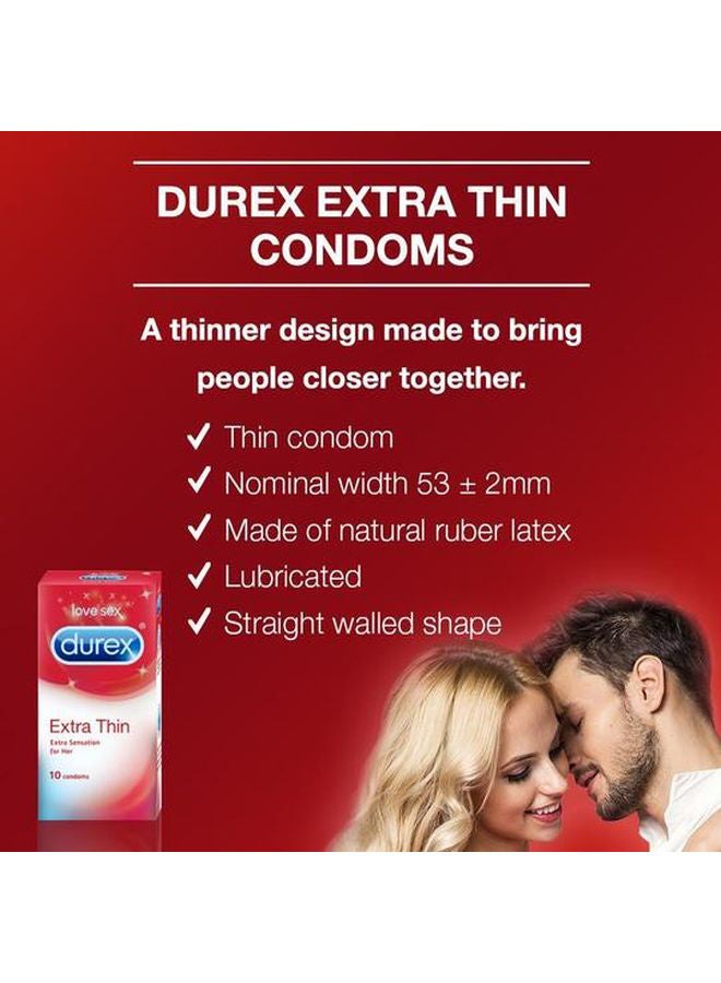 10-Piece Extra Thin Condom - Image 3