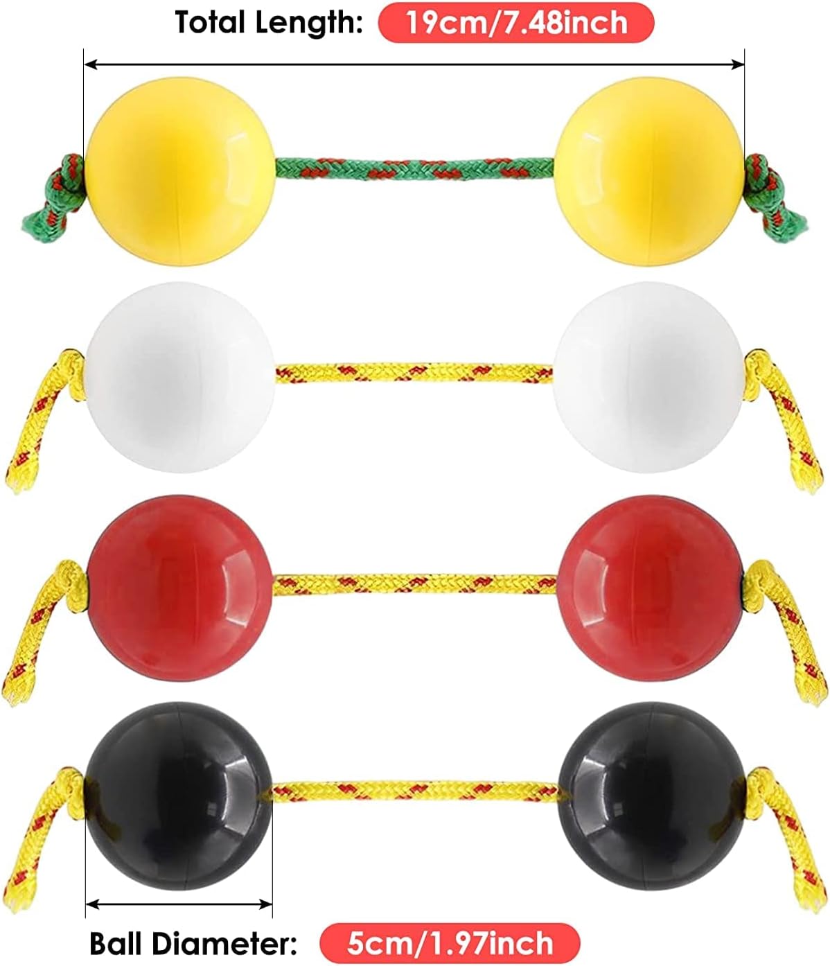 Aslatuas Rhythmic Ball, Kashaka Instrument, Kashaka Music Egg Shaker, Asalato Instrument, Cas Cas Instrument, Kosh Kash Instrument (2pcs,Black) 2pcs Black - Image 6