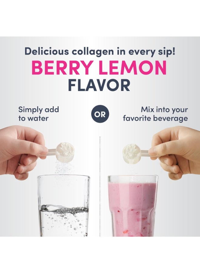 Super Collagen Peptides Powder Type 1 And 3 190 G Berry Lemon Flavour