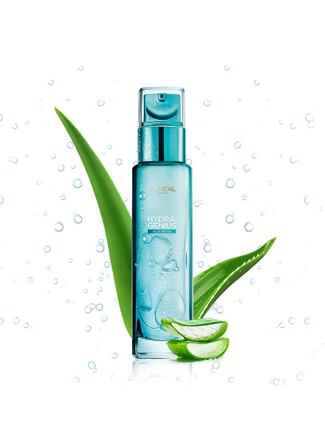 L'Oréal Paris Hydra Genius Aloe Water 72H Liquid Moisturizer Normal to Combination skin White 70ml - Image 4