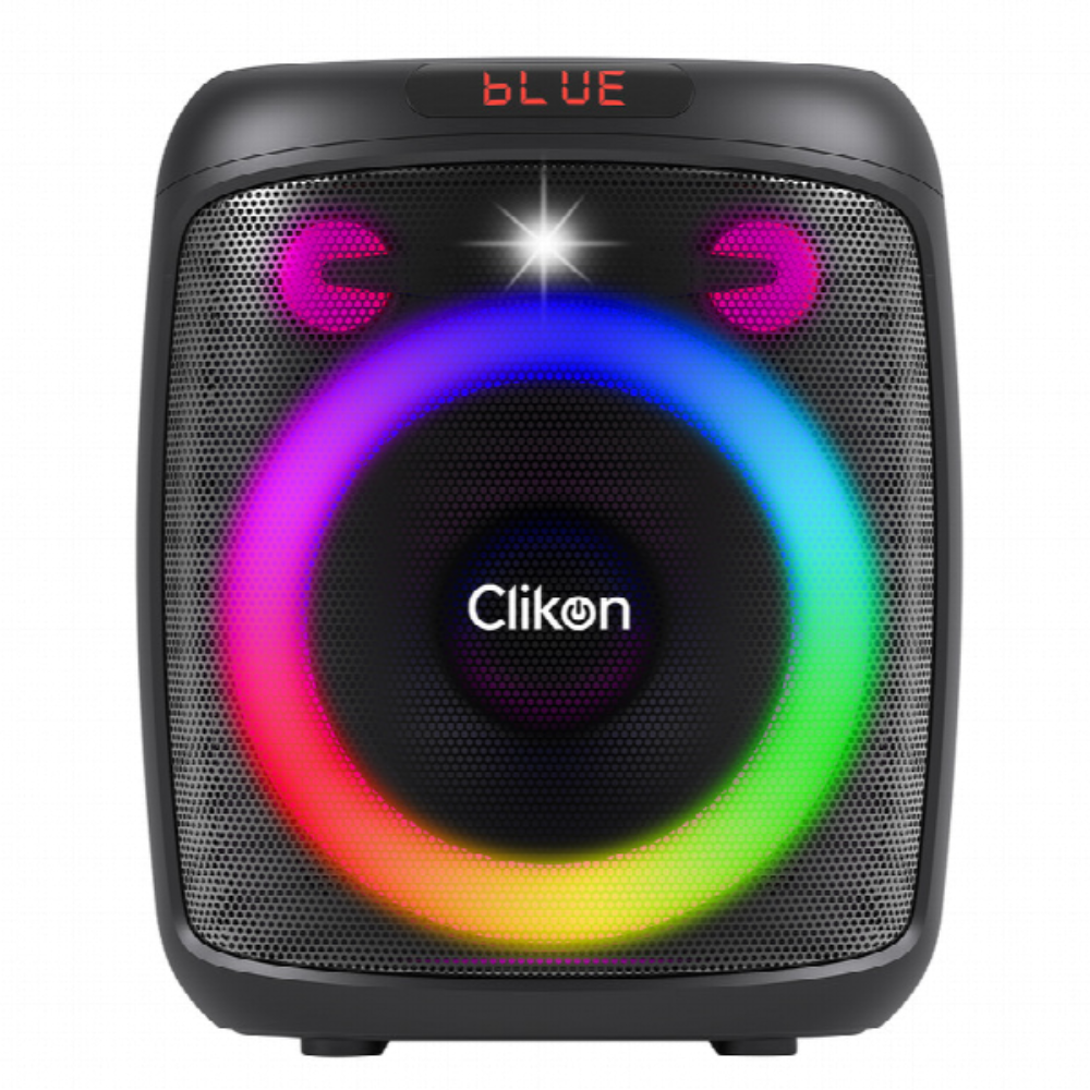 Clikon Classic Retro Bluetooth FM Radio - Portable, Vintage Wooden Finish, USB, TF Card, AUX, 1200 mAh Battery, 4H Playtime - CK837 - Image 5