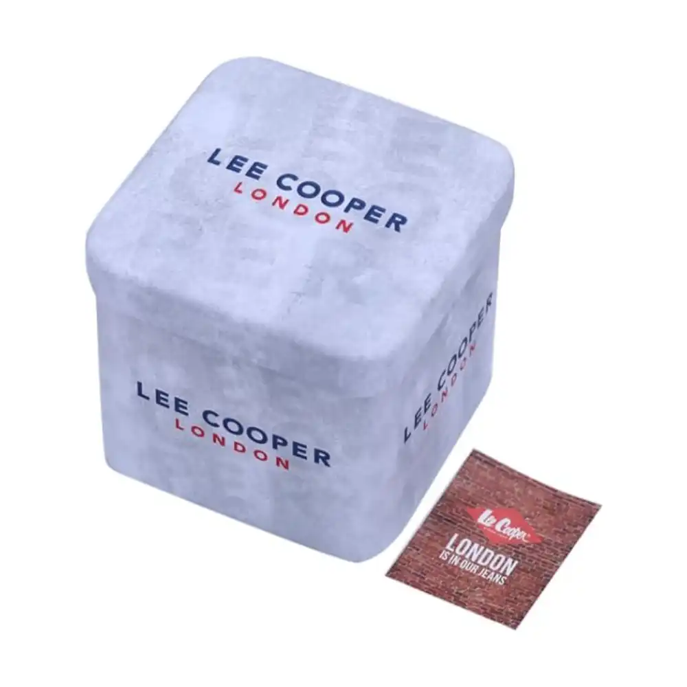 Lee Cooper Analog Watch LC08204 380 Women Standard Size Stainless Steel Pink Dial Water Resistant Care - Image 5