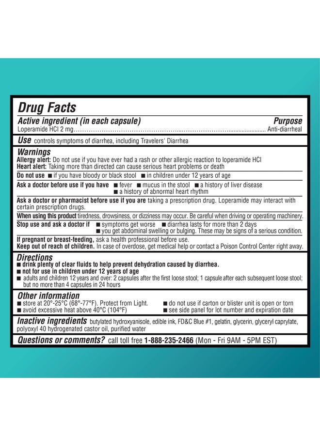 Loperamide Hcl 2 Mg Softgels, Anti-Diarrheal, Made in USA, 24 Count (Pack of 1) - Image 6