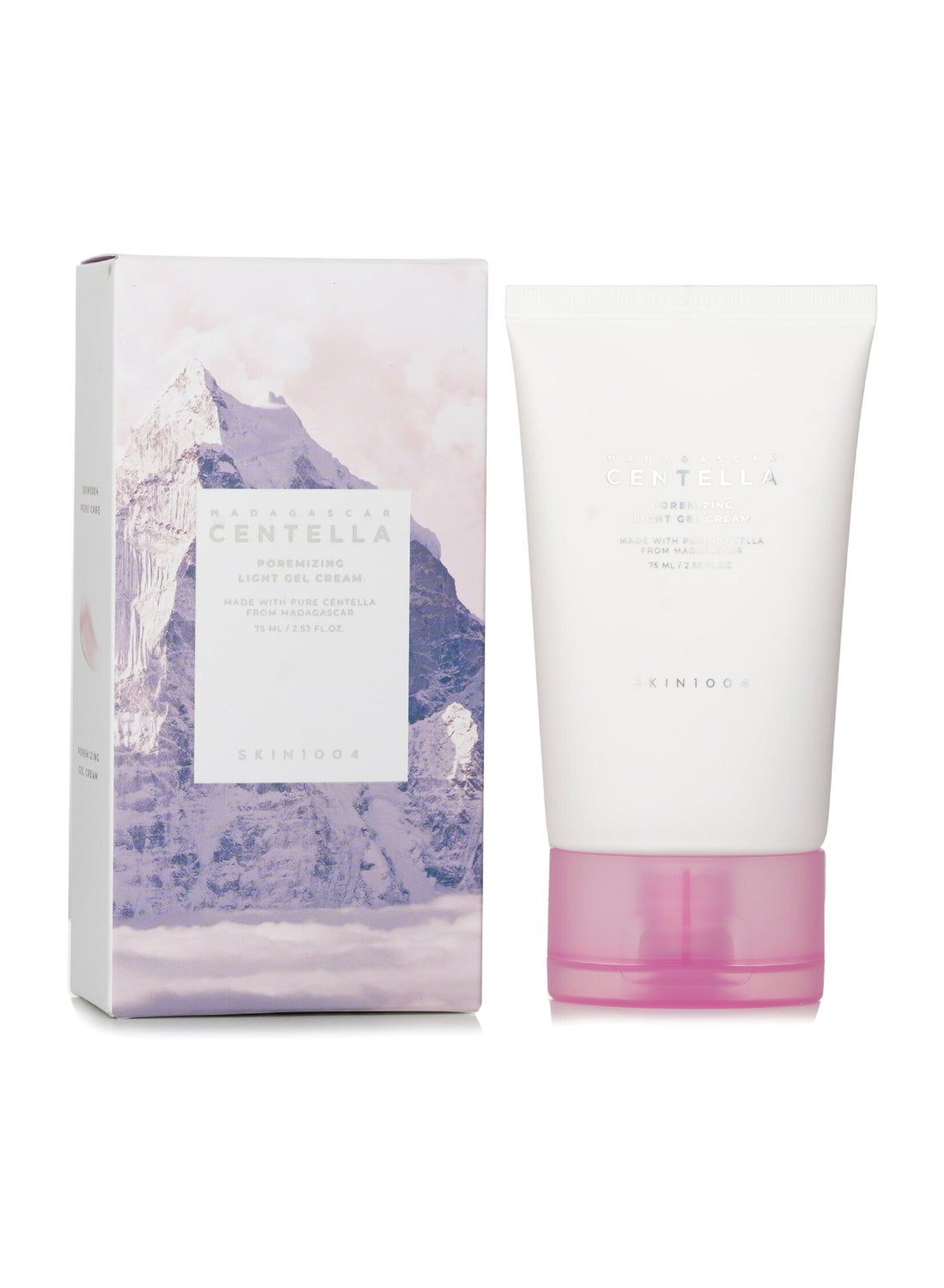 Madagascar Centella Poremizing Light Gel Cream 75Ml white