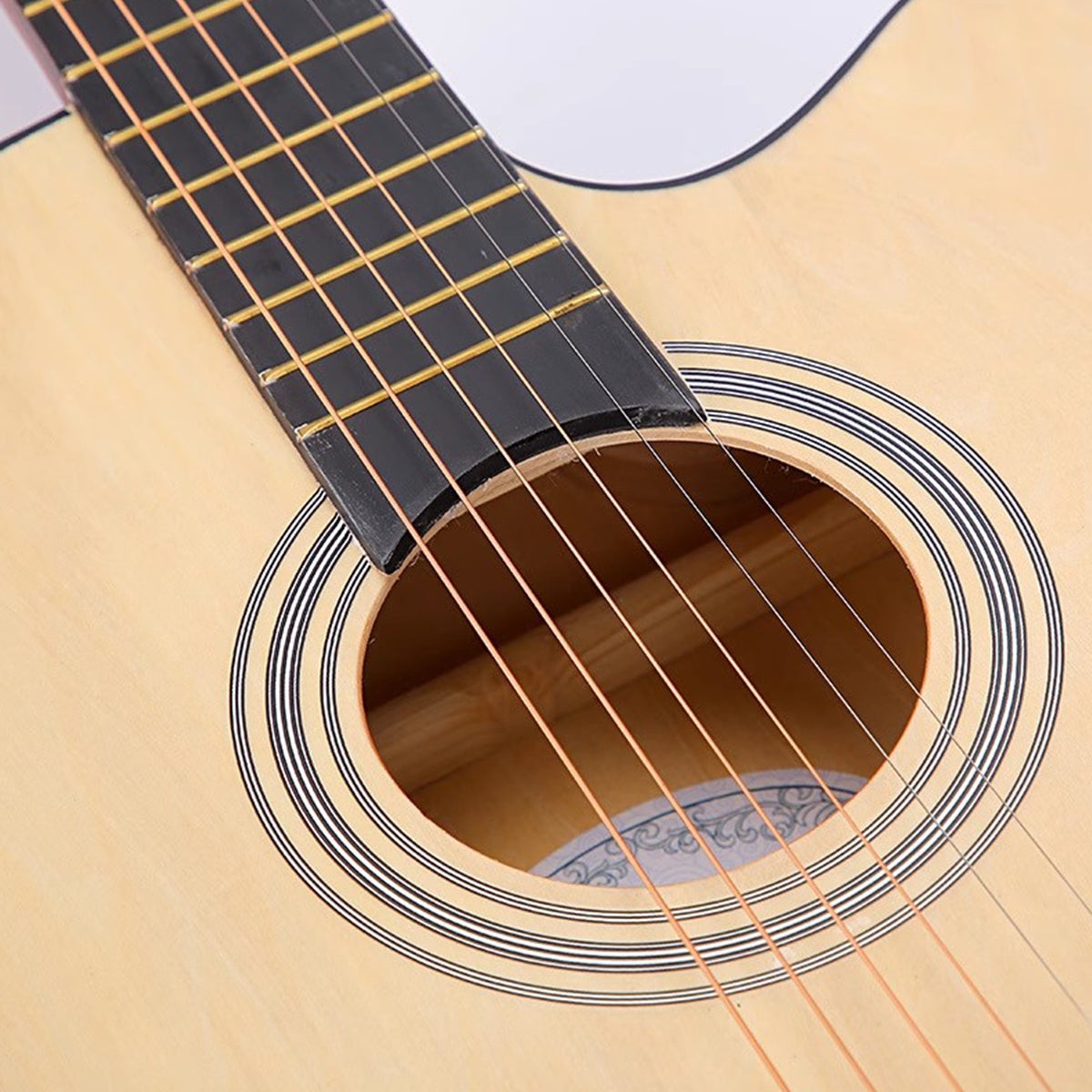 41-Inch Basswood Matte Guitar Folk Guitar Band Guitar Beginner Guitar + 5 Accessories - Image 4