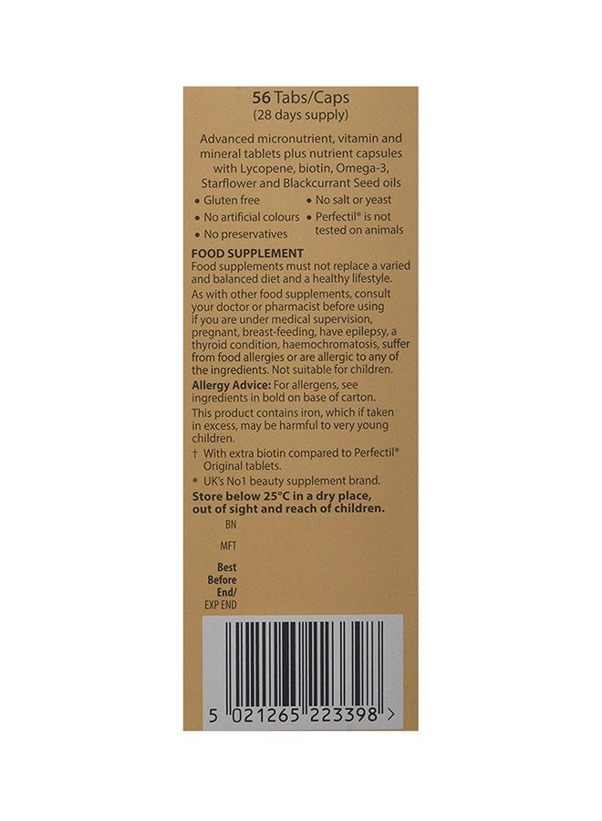 Perfectil Plus Skin 56 Tablets/Capsules - Image 3
