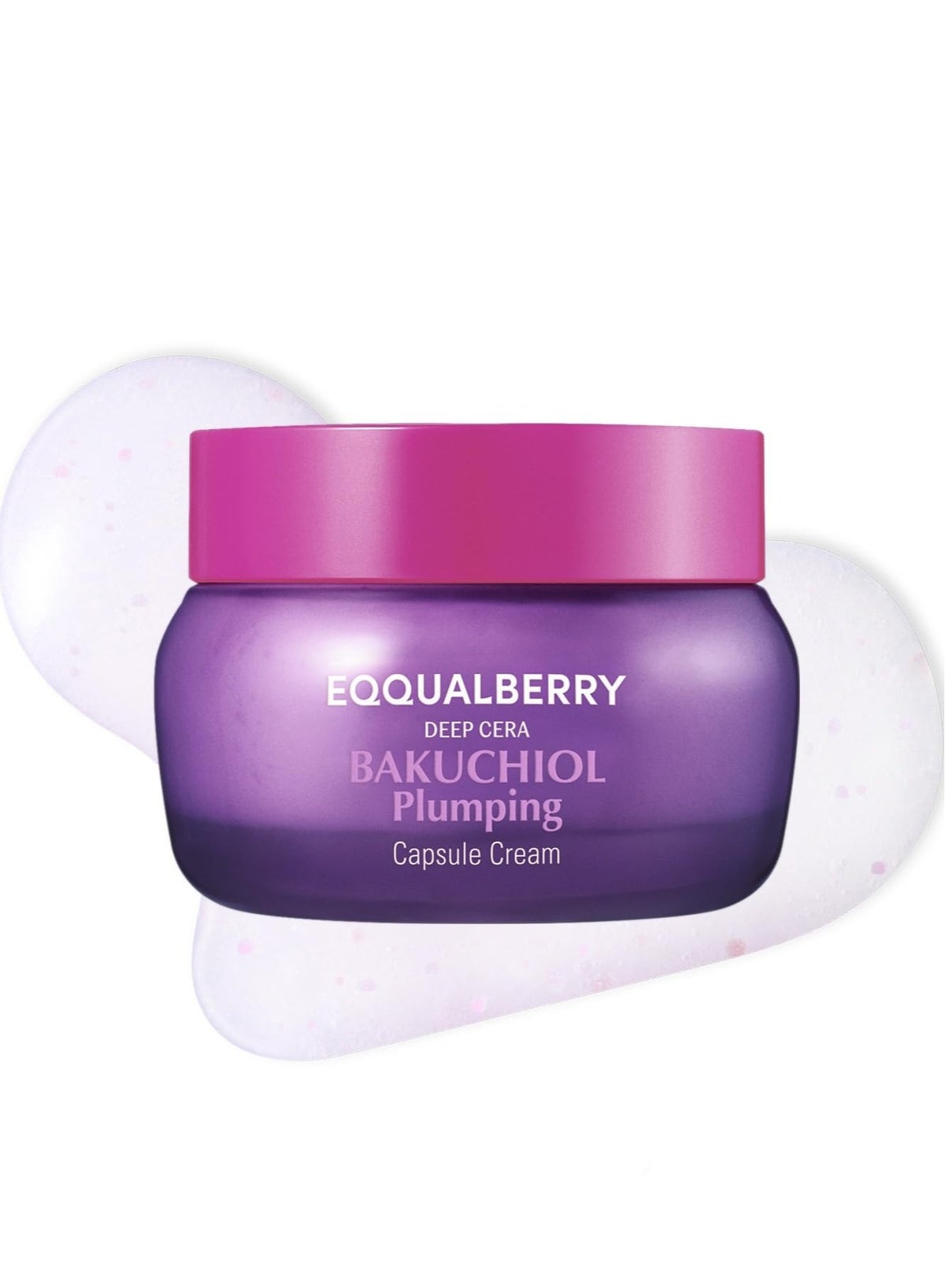 Bakuchiol Plumping Capsule Cream 50ml | Plant-Based Retinol Alternative Face Moisturizer | Anti-Aging, Firming & Deep Hydration