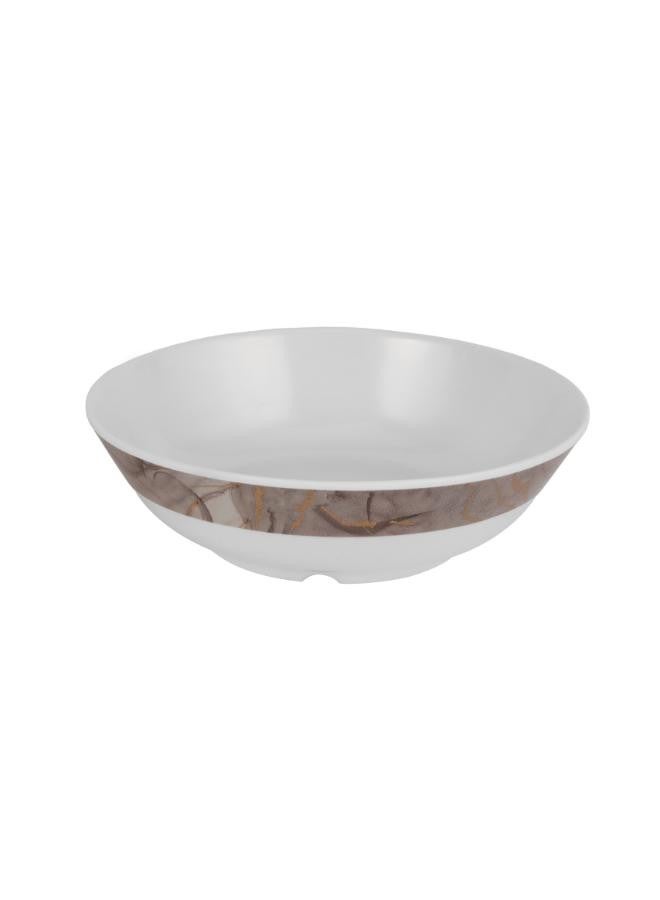 45-Piece Melamlne Dinner Set With 1X36Cm Oval Plate, 8X25Cm Deep Plates, 8X20Cm