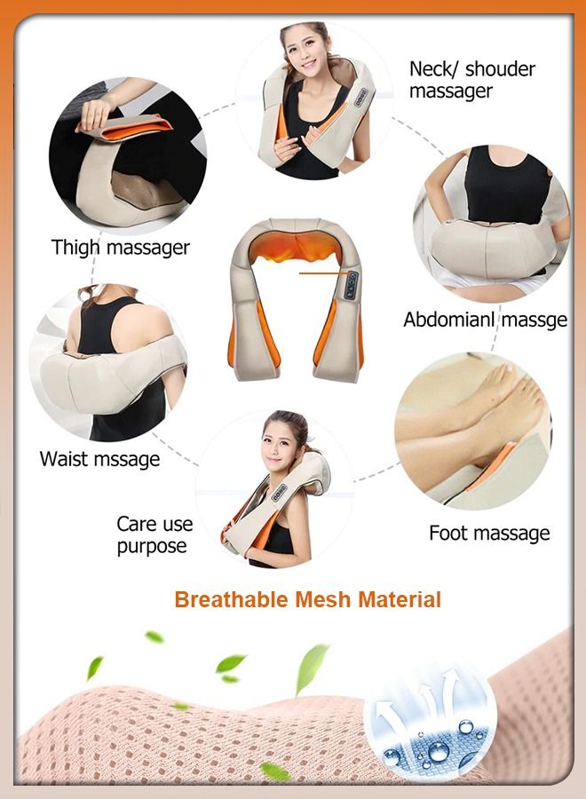 Home Car U Shape Shawl Electric Shiatsu Neck And Shoulder Back Foot Waist Abdomi