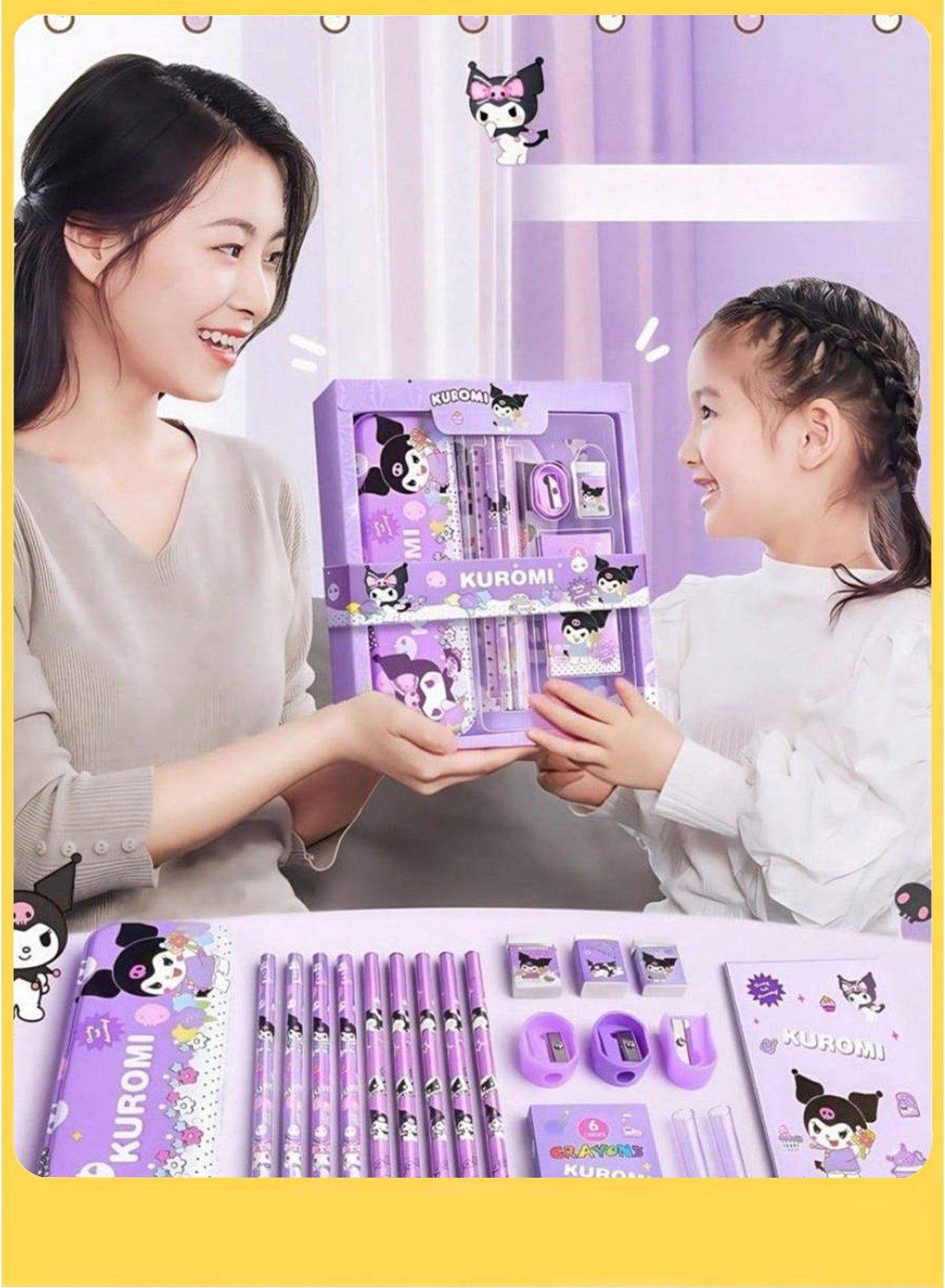 Student Sstationery Set, School Supplies Ggift Box Set, Suitable for Primary School Students, Including Pencils, Erasers, Pencil Sharpeners, Back to School Sseason Birthday Gifts - Image 6