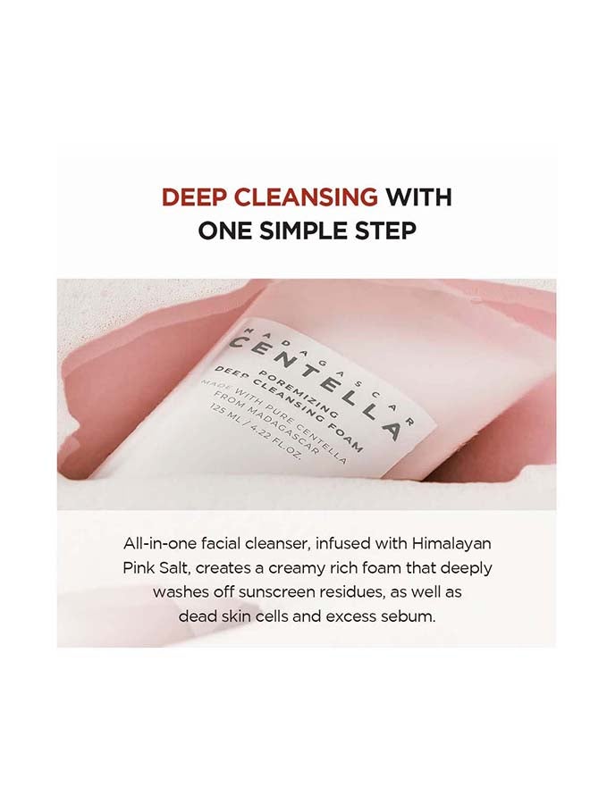 Madagascar Centella Poremizing Deep Cleansing Foam 4.22 fl.oz, 125ml, Remove Por