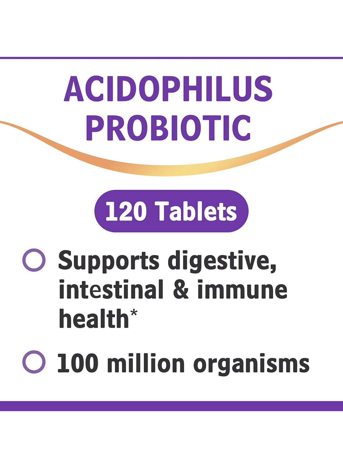 Probiotics 100 Million 120 Tablets - Image 6