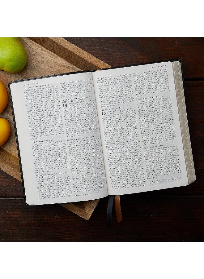 NRSV, Catholic Bible, Thinline Edition, Leathersoft, Black, Comfort Print: Holy