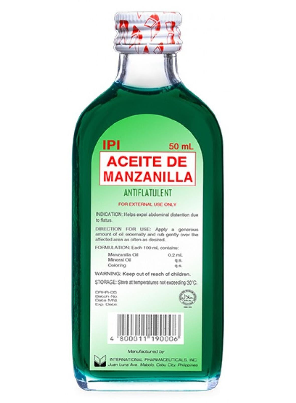 Aceite De Manzanilla Oil 50ml