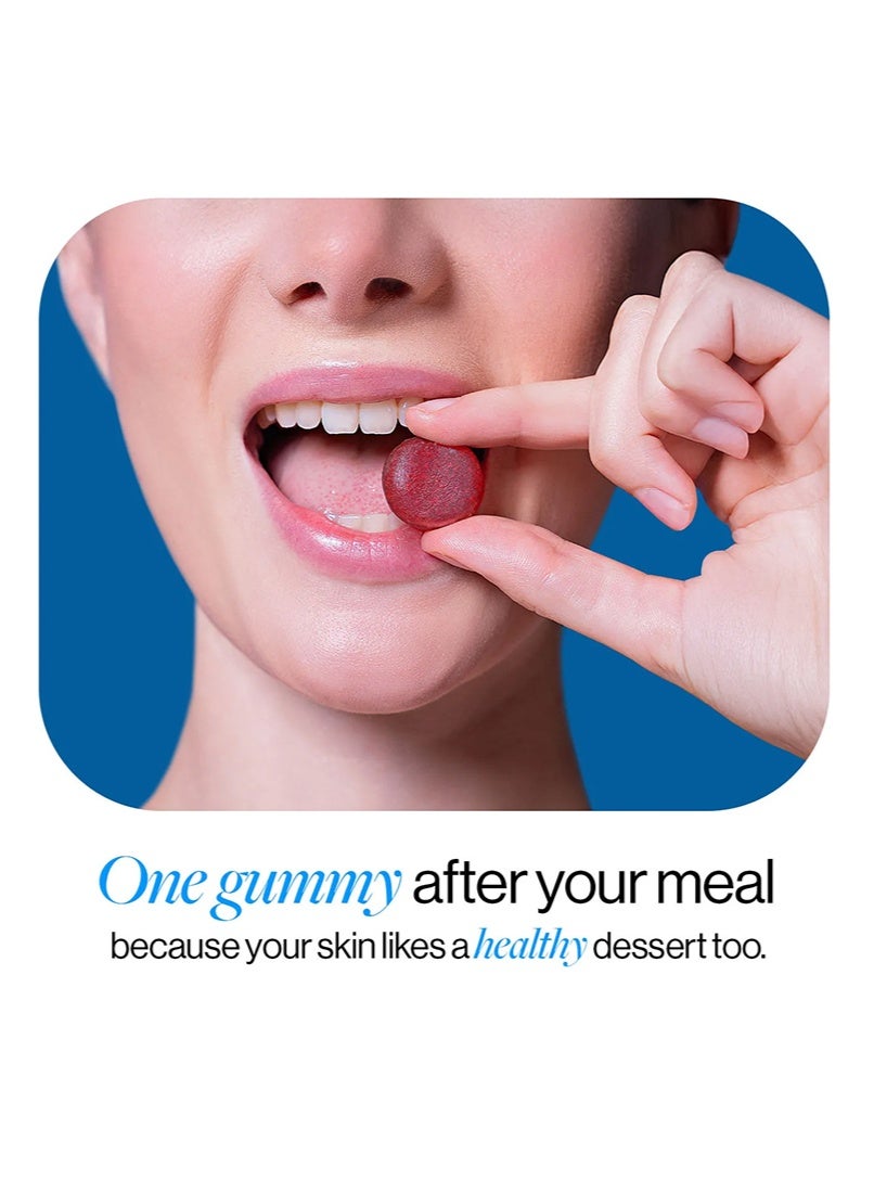 Be Bodywise Vegan Collagen Builder Gummies(115mg) With Vitamin C, Glutathione & 