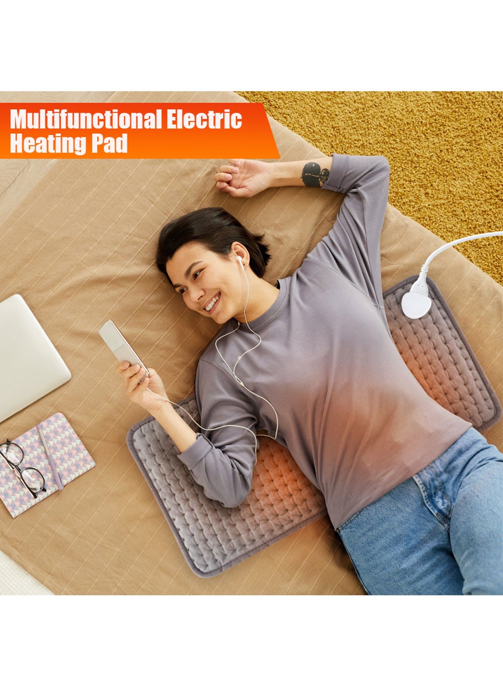 Electric Physiotherapy Multifunction Pain Relief Heating Pad - Image 3