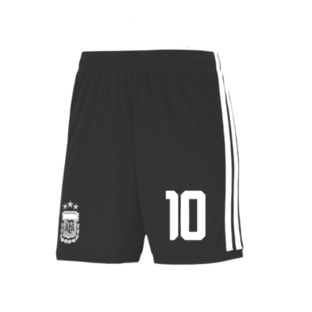 OurShopee Argentina Away Navy Graphic Jersey and Shorts Kit for Men - Dark Navy Blue Jersey & Black Shorts, Size XXL - Image 3
