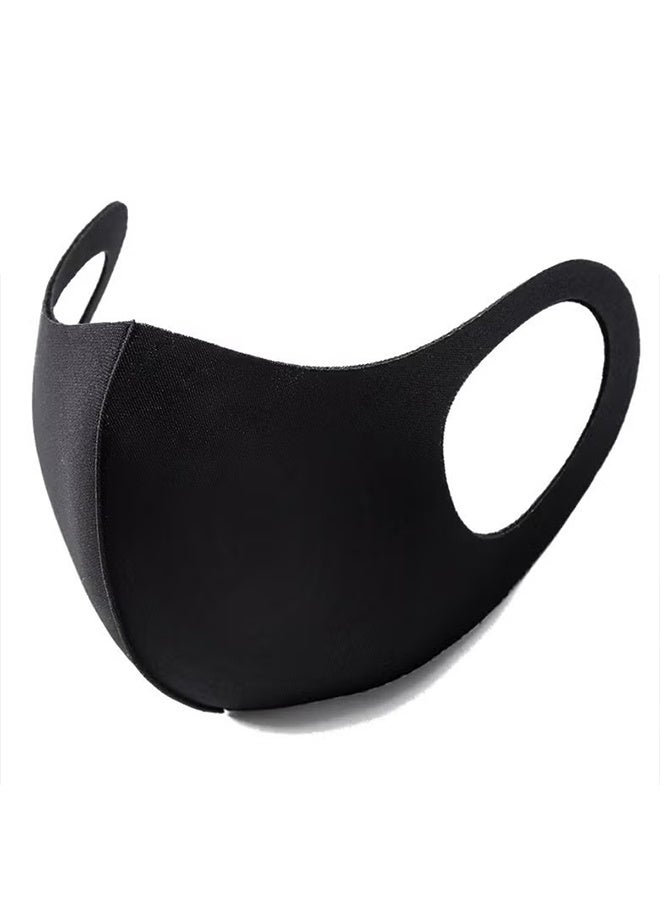 Reusable Breathable Cloth Cotton Face Masks set,3D Ice Silk Washable Face Mask ,