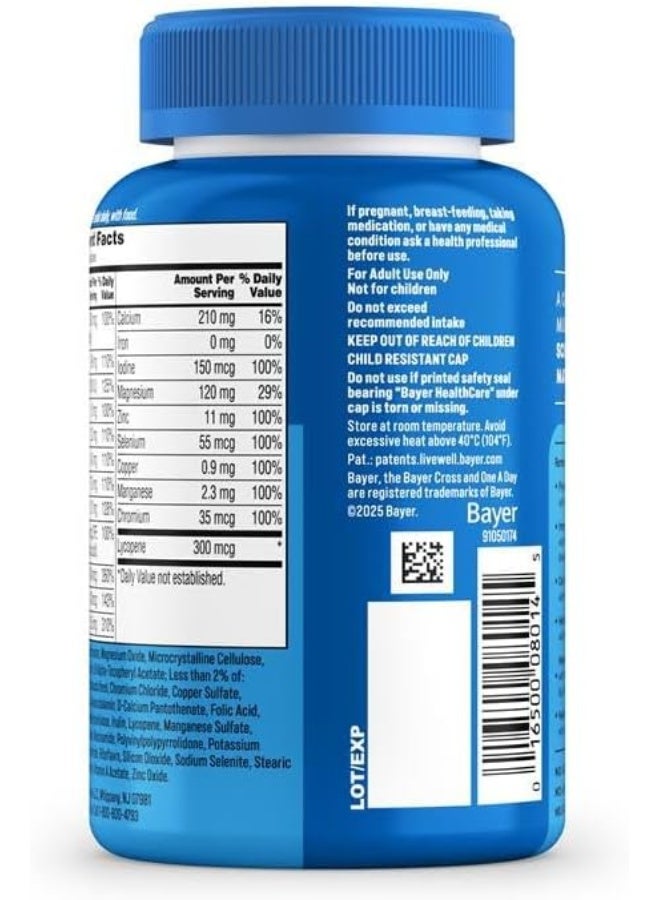 Multivitamin And Multimineral Supplement For Men's - 200 Tablets Packaging may vary - Image 5