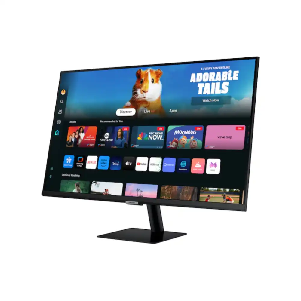Samsung 27 Inch Smart Monitor M5 FHD IPS Display WiFi Bluetooth Built In Speaker