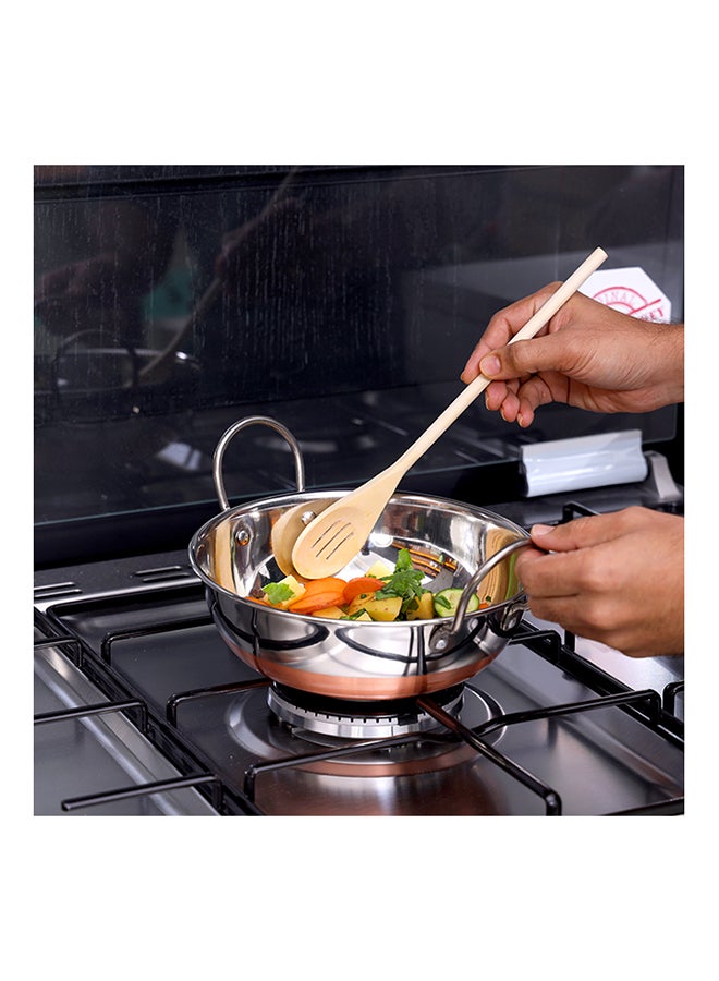 Copper Bottom Kadai With Ss Handle Made In India Multicolor Multicolor - Image 5