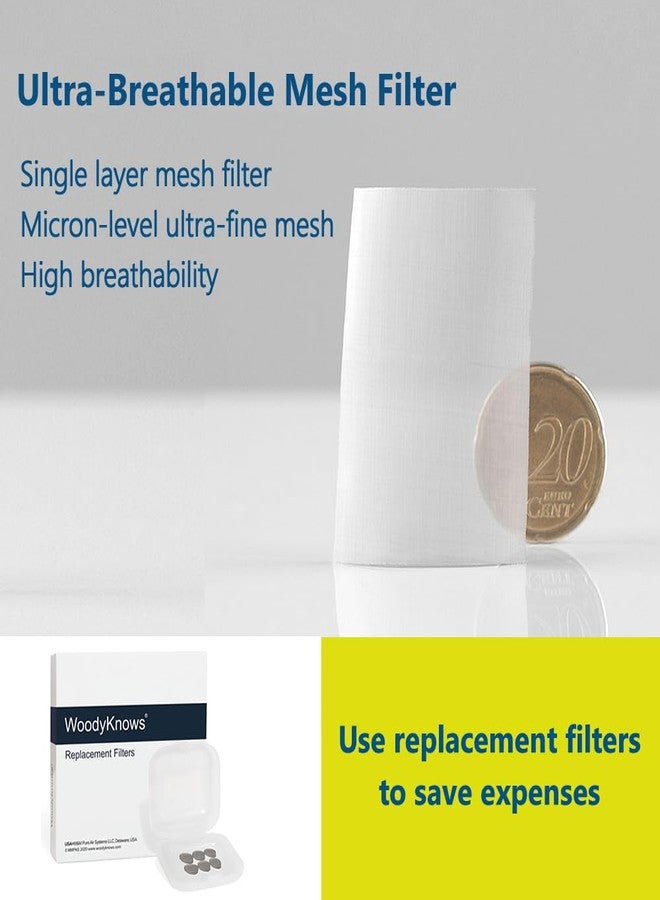 WoodyKnows Allerscreen Nasal Filters - Seasonal and Dust Allergies Aid, Ultra-Thin Mesh for Breathability (Combo Pack S/M/L/XL - Image 5