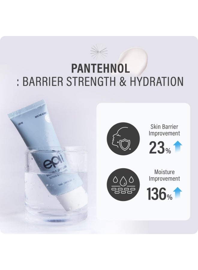Double Up Cream | face moisturizer | ectoin | panthenol | squalane 15% | B5 | dry skin | sensitive skin | soothing | calming | korean skincare | 50ml - Image 4