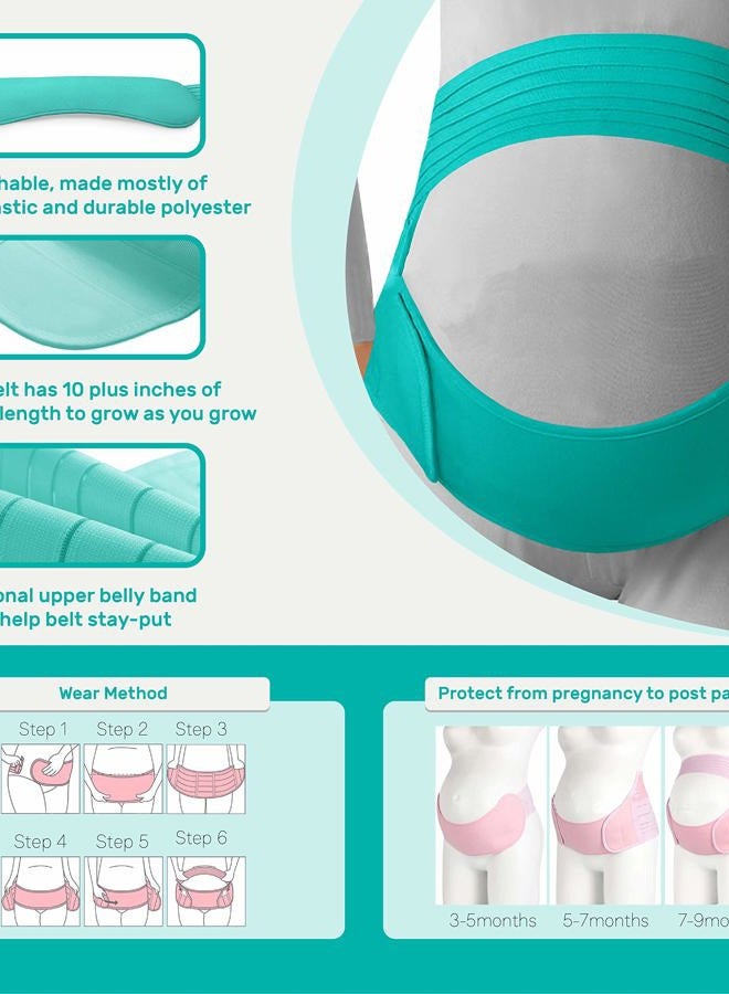 Belly Band for Pregnancy, Pregnancy Belly Support Band - Maternity Belt for Back