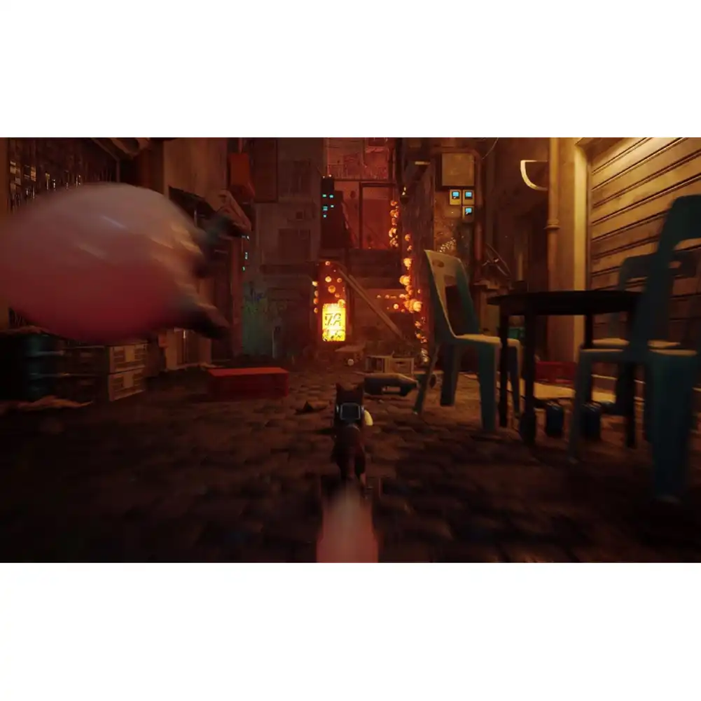 Skybound Games Stray PS4 Adventure Game Cybercity Cat Exploration Third Person S